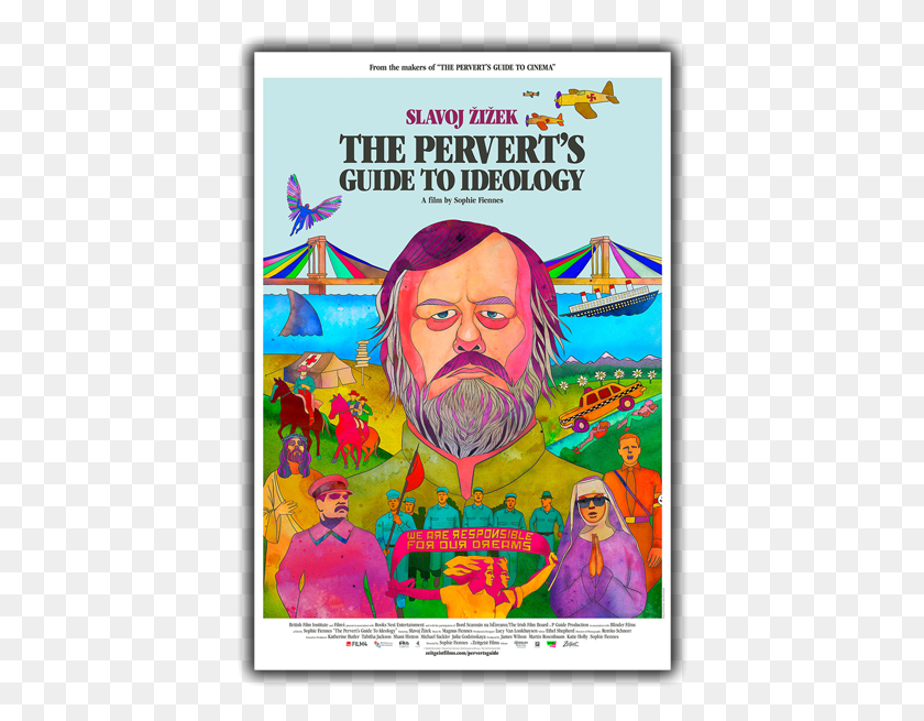 412x595 The Pervert39s Guide To Ideology Pervert39s Guide To Ideology 2012, Person, Human, Poster HD PNG Download