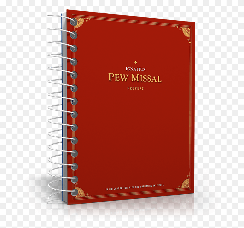 683x725 The Pew Missal Spiral Bound Book Transparent, Text, Diary, Menu HD PNG Download
