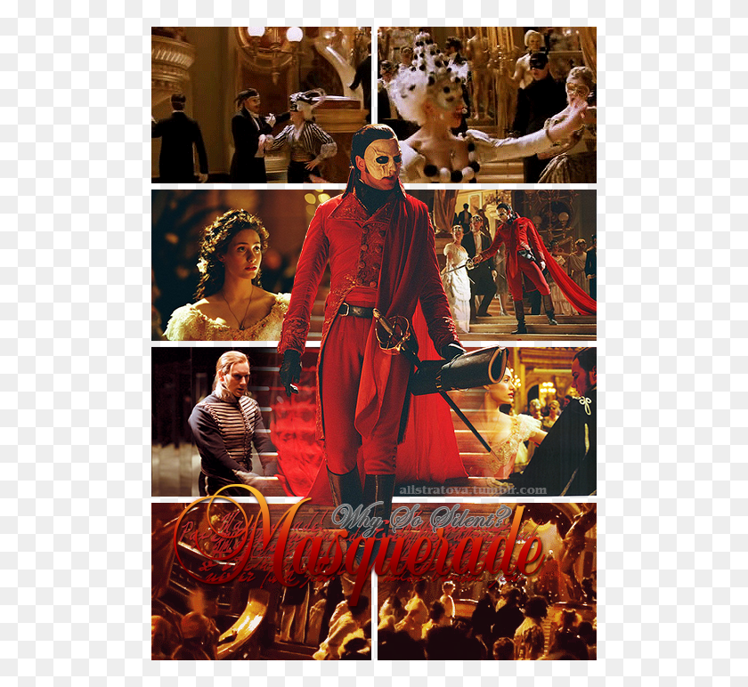 500x712 The Phantom Of The Opera Film, Person, Advertisement, Collage HD PNG Download