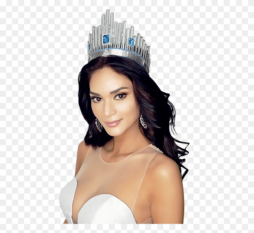 450x710 Las Filipinas Se Enorgullecen De Organizar La 65A Miss Universo Miss Universo Pia Wurtzbach, Face, Person, Human Hd Png