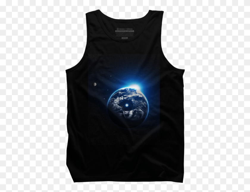404x586 The Planet Active Tank, Clothing, Apparel, Astronomy HD PNG Download