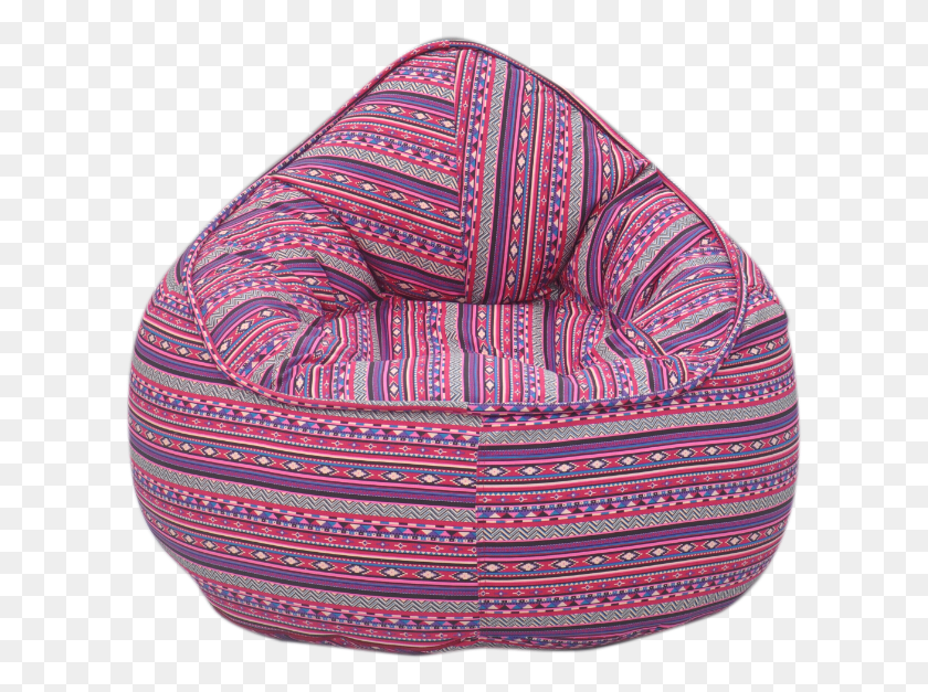615x567 The Pod Bean Bag Chair Aztec Sku Bean Bag Chair, Furniture, Purse, Handbag HD PNG Download