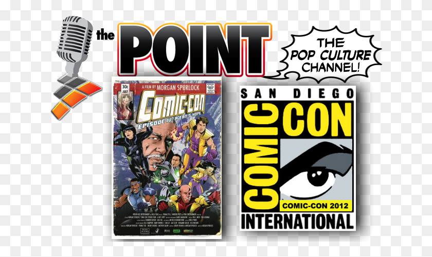 647x441 The Point Radio San Diego Comic, Person, Human, Magazine HD PNG Download