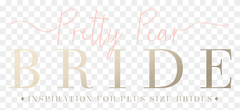 3140x1313 The Pretty Pear Bride Calligraphy, Text, Alphabet, Handwriting HD PNG Download