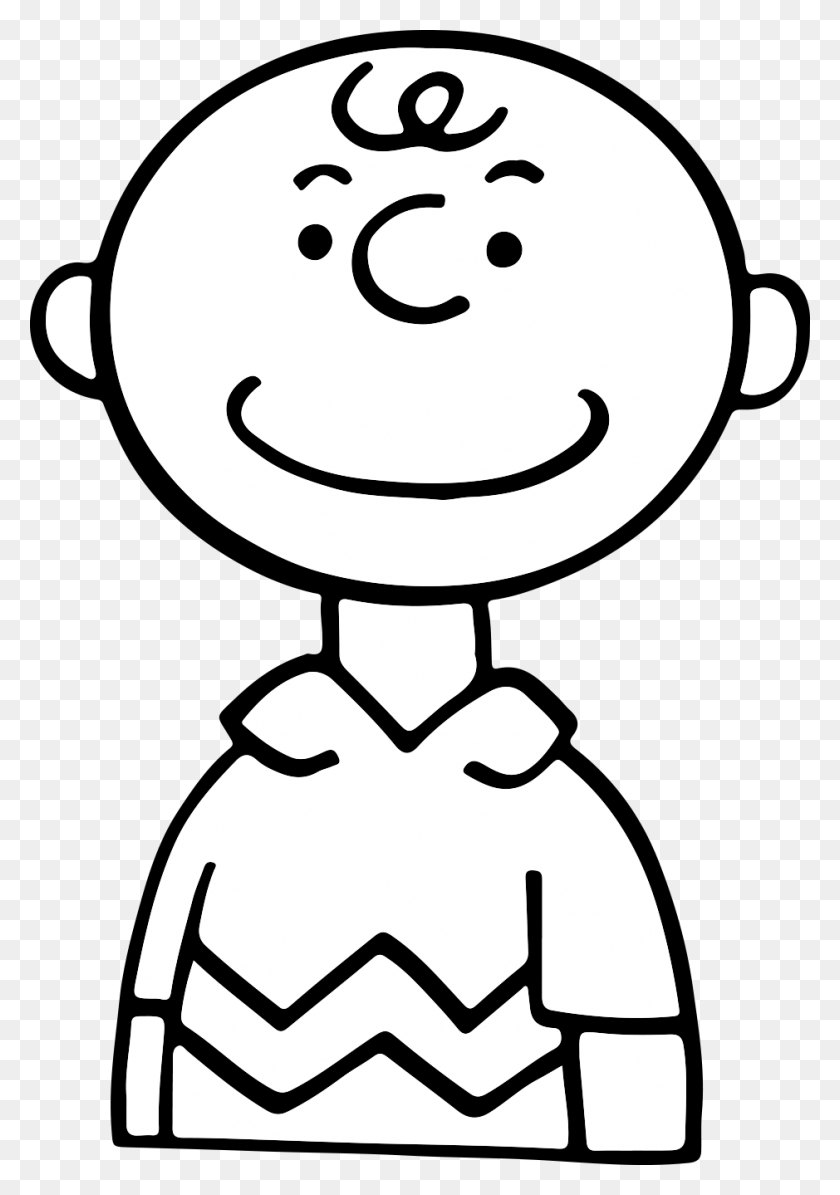 939x1367 Основной Пакет Направленный Рисунок Чарли Брауна В Cmo Se Dibuja El Snoopy, Символ, Трафарет, Снеговик Png Скачать
