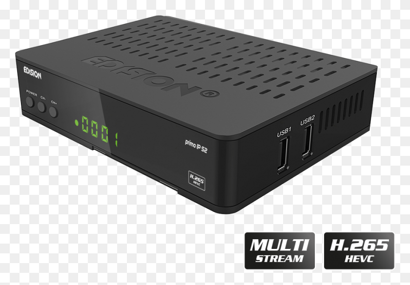 903x608 The Primo Ip S2 H Edision Primo Ip S2 Full Sat Receiver, Electronics, Hardware, Modem HD PNG Download