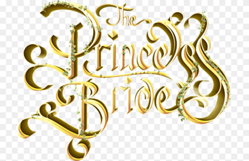 The Princess Bride Calligraphy, Handwriting, Text Transparent PNG