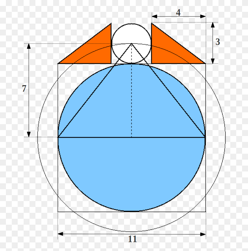 691x789 Las Proporciones En La Gran Pirámide Y La Gran Pirámide Fitagórica Dimensiones De La Tierra, Esfera, Patrón, Adorno Hd Png