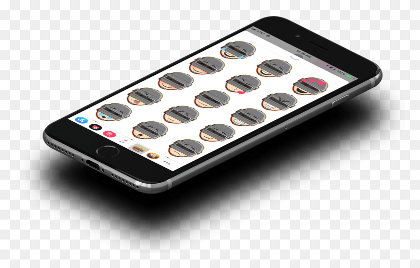 1201x735 The Pubg Helmet Head Emoji Sticker Pack Has Launched, Phone, Electronics, Mobile Phone HD PNG Download