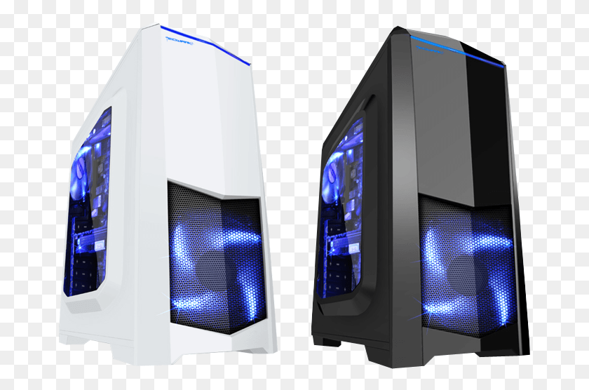 673x496 The Raiden Elite Can Support Upto 5x 120mm Fans For Tecware Raiden Elite White, Appliance, Computer, Electronics HD PNG Download