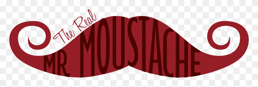 4646x1333 The Real Mr Moustache Mr Mustache, Word, Label, Text HD PNG Download