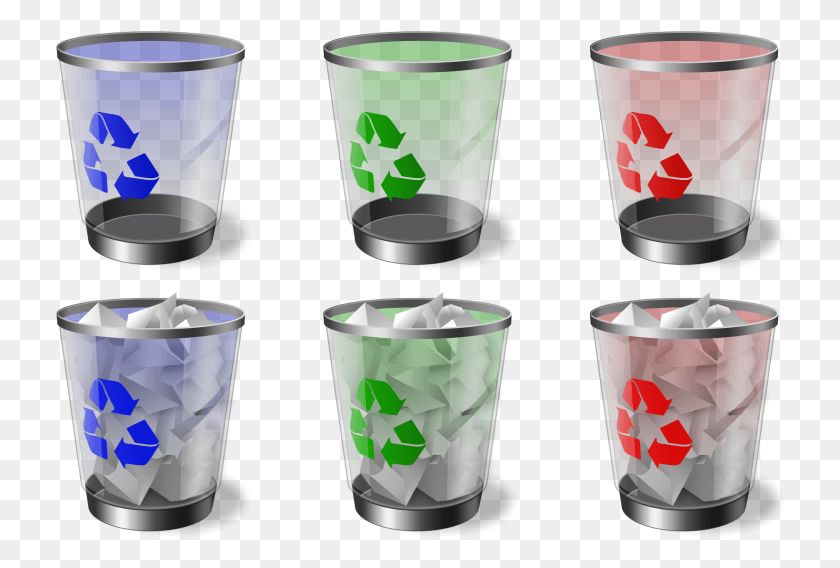 730x508 The Recycle Bin Is One Of The Most Important Feature Windows Trash Can Icons, Cup, Shaker, Bottle HD PNG Download