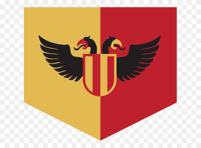 639x561 The Red Amp Yellow Knight Medieval Times Flag, Symbol, Emblem, Bird HD PNG Download