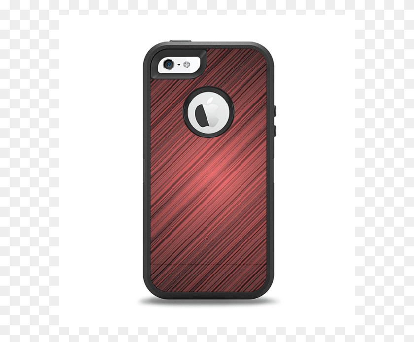 600x634 The Red Diagonal Thin Stripes Apple Iphone 5 5s Mobile Phone Case, Phone, Electronics, Cell Phone HD PNG Download