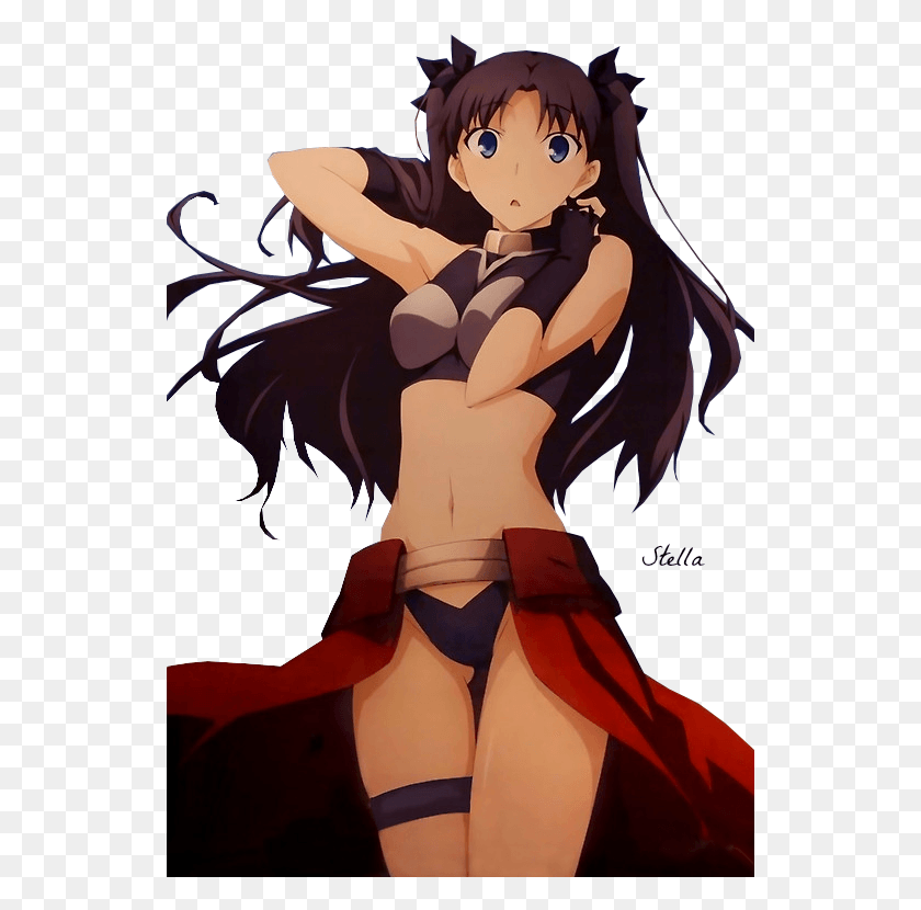 537x770 The Red Falcon T7qipp9 Rin Tohsaka Archer Version, Person, Human HD PNG Download
