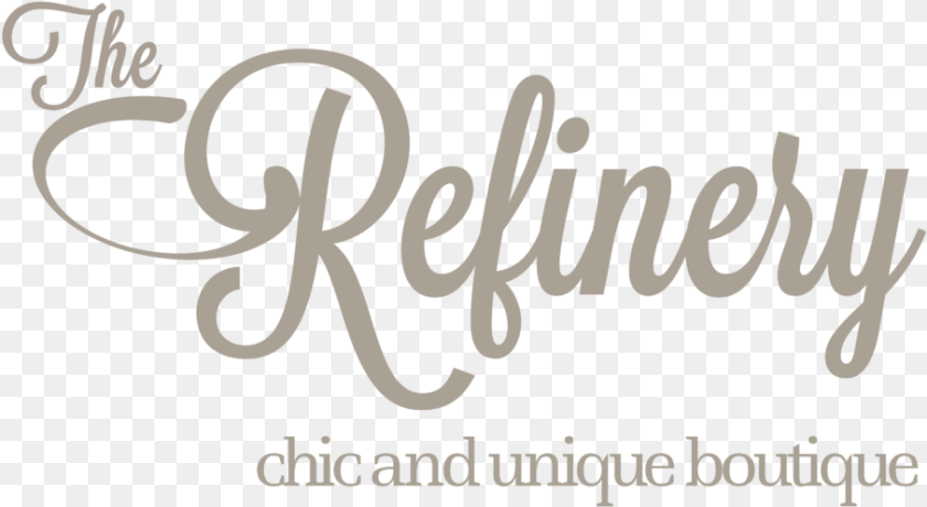 906x496 The Refinery Logo Calligraphy, Handwriting, Text, Dynamite, Weapon PNG