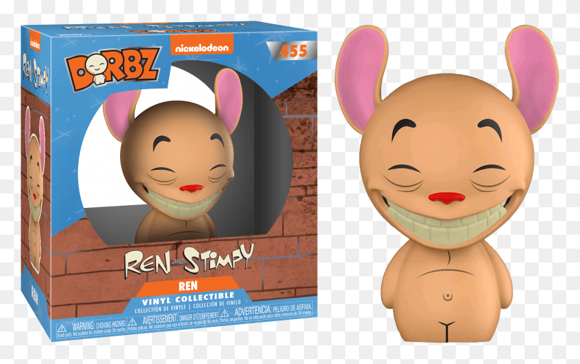 1744x1046 The Ren Amp Stimpy Show Dorbz, Toy, Poster, Advertisement HD PNG Download