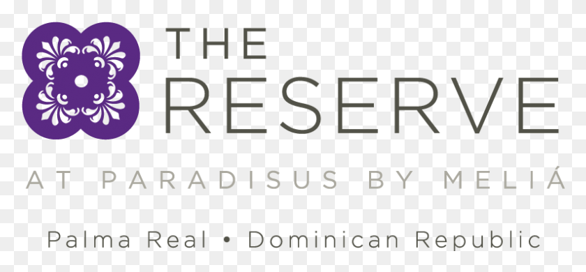 794x336 The Reserve At Paradisus Palma Real Resort Reserve At Paradisus Palma Real Logo, Text, Number, Symbol HD PNG Download