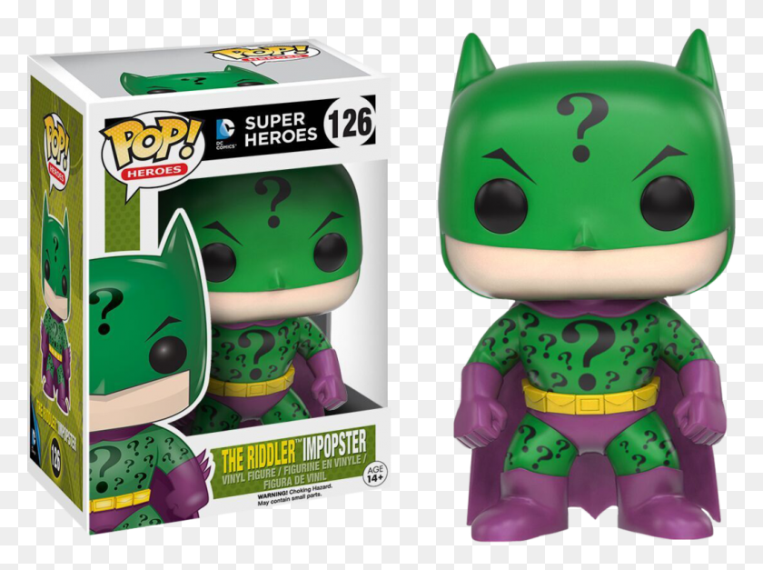 1024x745 Загадочный Самозванец Бэтмен Самозванец Funko Pop, Зеленый, Игрушка, Графика Hd Png Скачать
