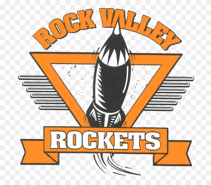 706x679 The Rock Valley Rockets Poster, Logo, Symbol, Word HD PNG Download