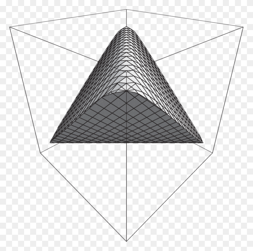 850x844 Descargar Png / Triángulo De Tetraedro Redondo, Lámpara, Hoja, Planta Hd Png