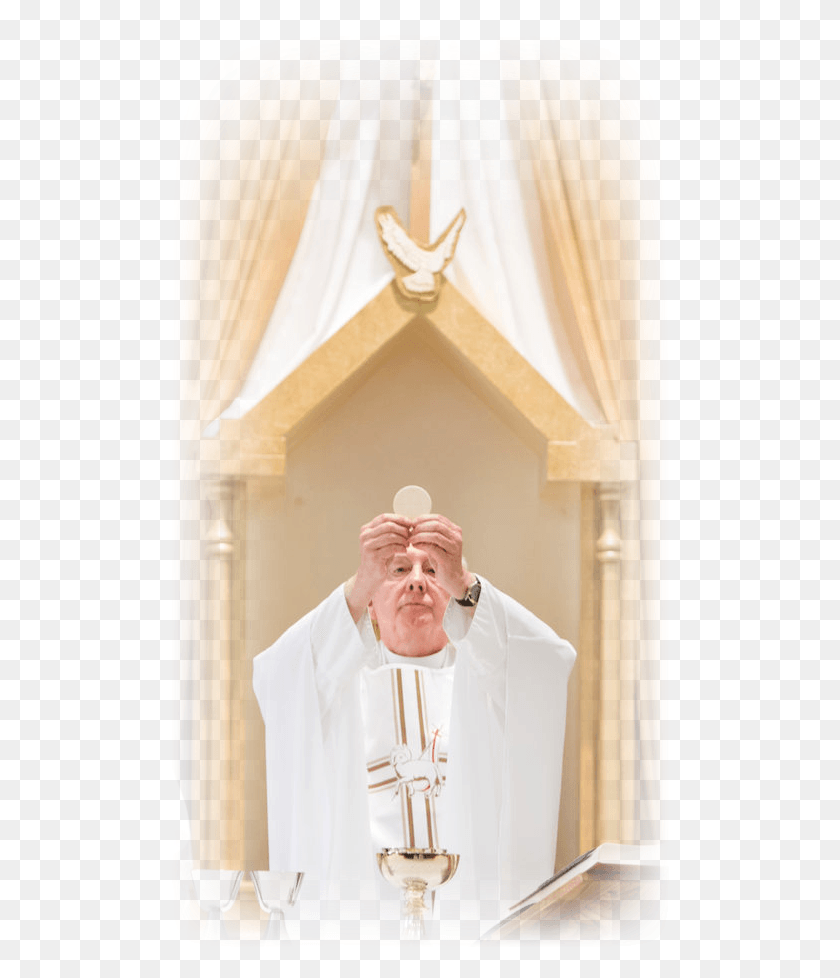 500x918 The Sacraments Bishop, Person, Human, Pope HD PNG Download