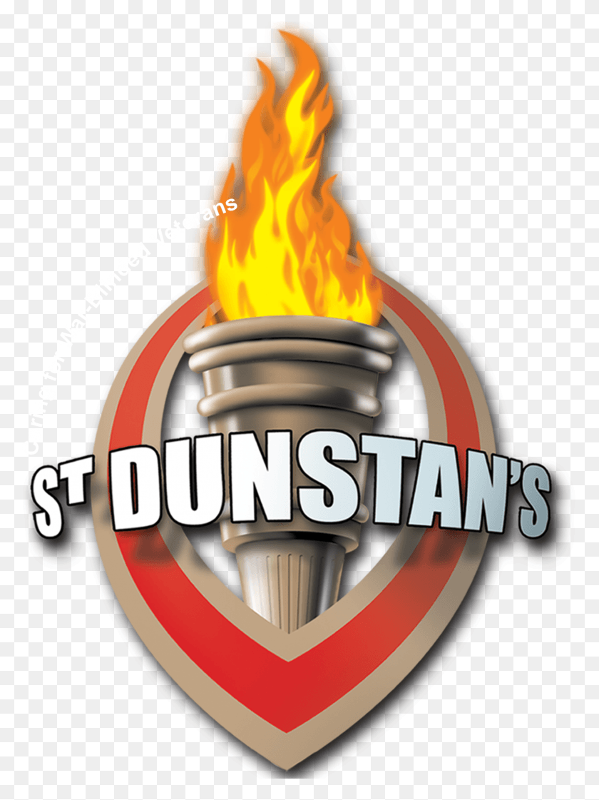 2319x3157 Логотип Saint Dunstan39S Представляет Свет В Пламени, Факел, Костер, Огонь Png Скачать