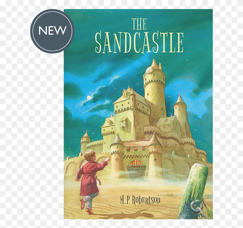 633x727 The Sandcastle By M, Person, Human, Poster HD PNG Download