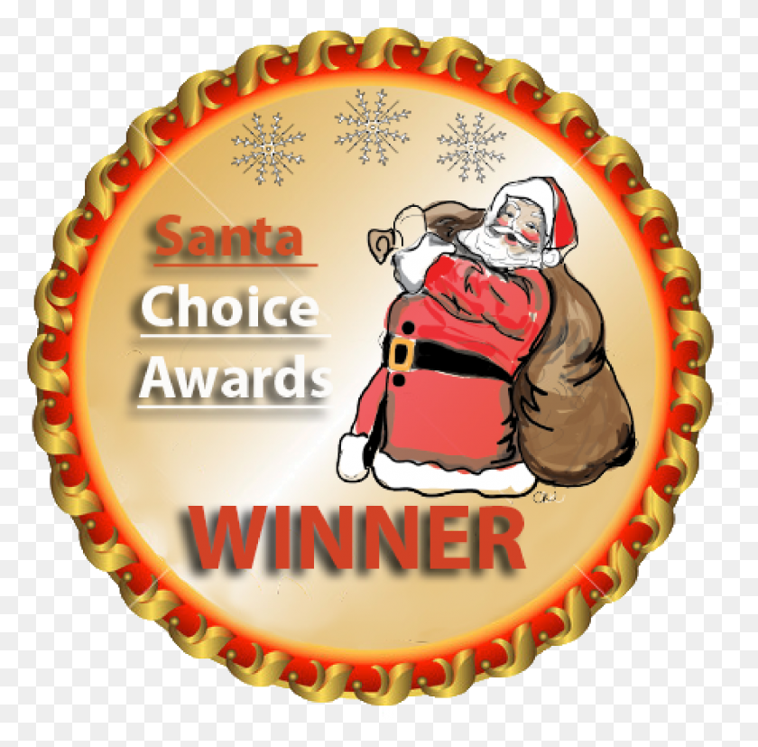 1825x1796 The Santa Choice Award Winning Seal Santa Award, Birthday Cake, Cake, Dessert HD PNG Download
