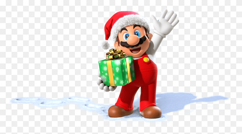 1920x998 Санта-Клаус Amp 8 Bit Outfits Доступны В Super Super Mario Christmas, Toy Hd Png Скачать