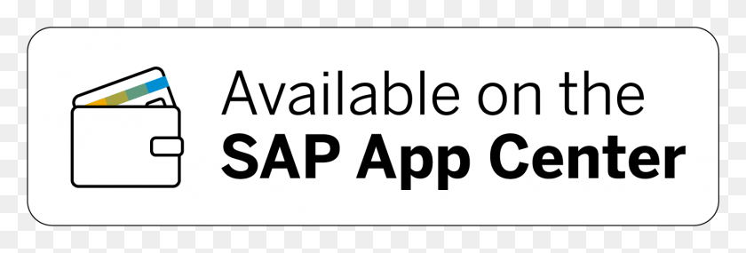 1403x406 The Sap App Center Logo Is Available For Use By Partners Monochrome, Text, Word, Alphabet HD PNG Download