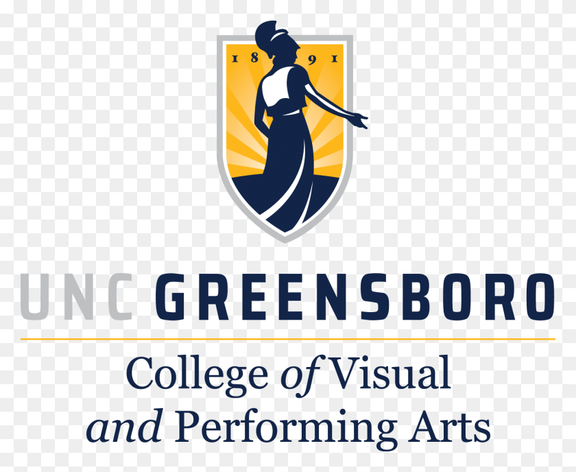 1393x1123 The School Of Theatre Offers A Full Range Of Liberal University Of North Carolina At Greensboro, Logo, Symbol, Trademark HD PNG Download
