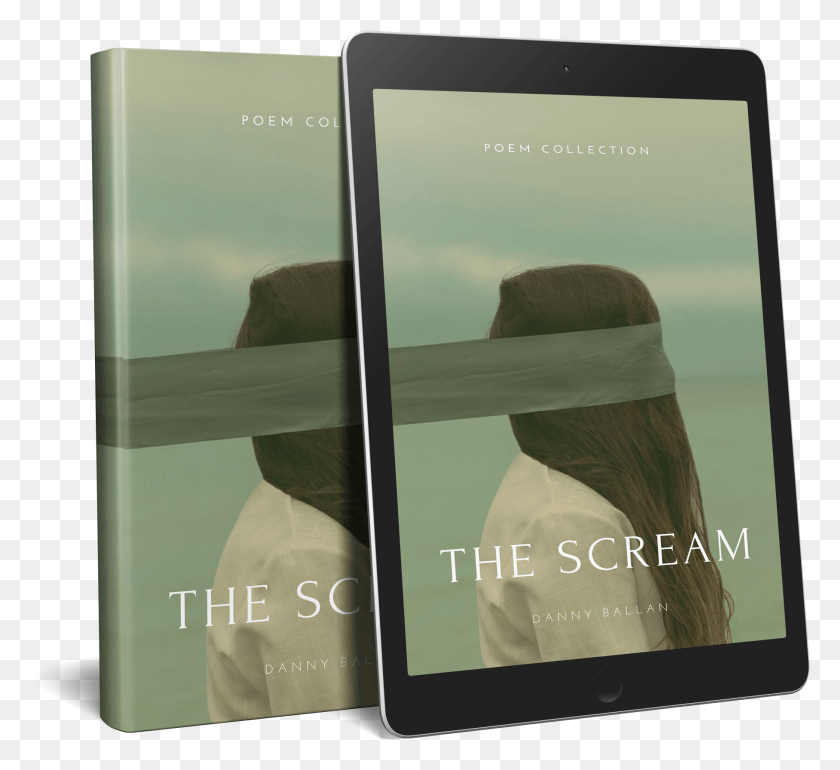 1812x1650 The Scream Poem Collection Book, Electronics, Phone, Person HD PNG Download