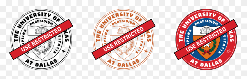 1384x372 The Seal Of The University Of Texas At Dallas Represents University Of Texas At Dallas, Logo, Symbol, Trademark HD PNG Download