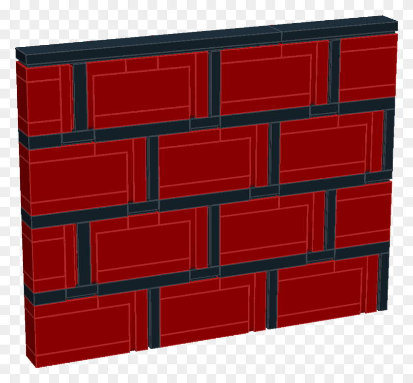 920x848 The Second Method Uses Brick With Stud On Side And Wood, Wall, Fire Truck, Truck HD PNG Download
