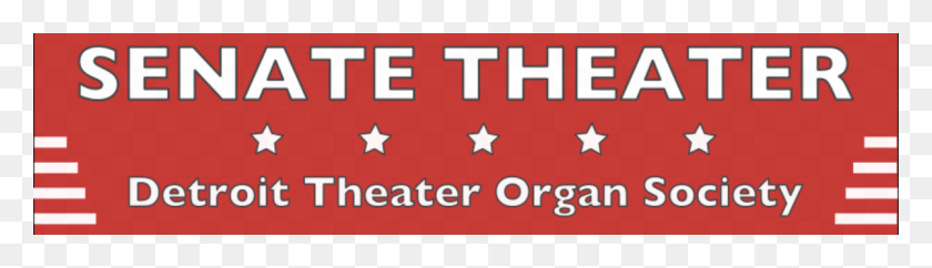 1200x280 The Senate Theatre Amp Detroit Theater Organ Society Circle, Texto, Planta, Árbol Hd Png