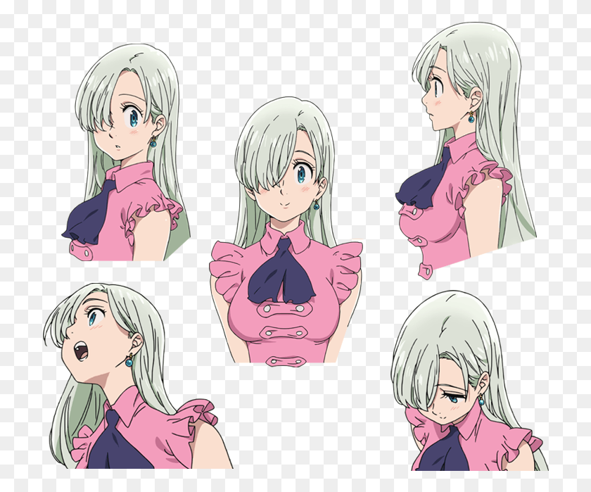 720x639 The Seven Deadly Sins Anime Stuff This Is Going To Seven Deadly Sins Elizabeth Face, Comics, Book, Manga HD PNG Download