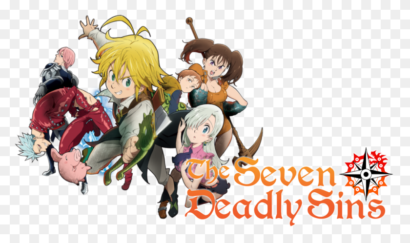 1000x562 The Seven Deadly Sins Image Nanatsu No Taizai Anime Icon, Person, Human, Manga HD PNG Download