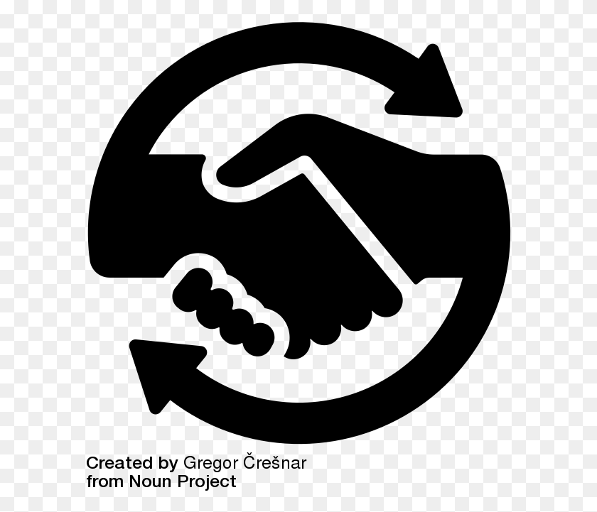 598x661 The Sharing Economy A Primarily Peer To Peer Industry White Partnership Icon, Gray, World Of Warcraft HD PNG Download