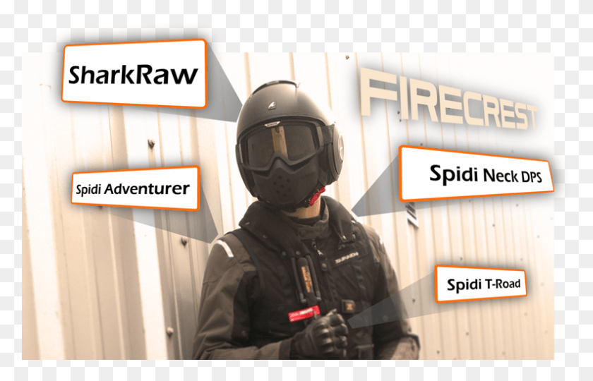 792x488 The Shark Raw Paired Up With Some Spidifor That Swat Viena Engenharia, Helmet, Clothing, Apparel HD PNG Download