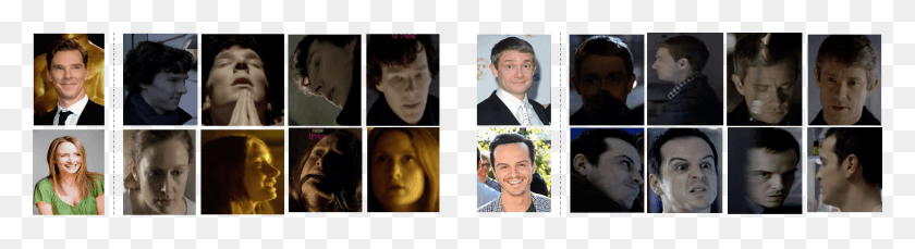 1813x394 The Sherlock Tv Series Dataset Collage, Face, Person, Human HD PNG Download