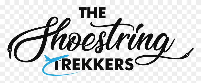 1337x495 The Shoestring Trekkers Calligraphy, Text, Alphabet, Outdoors HD PNG Download