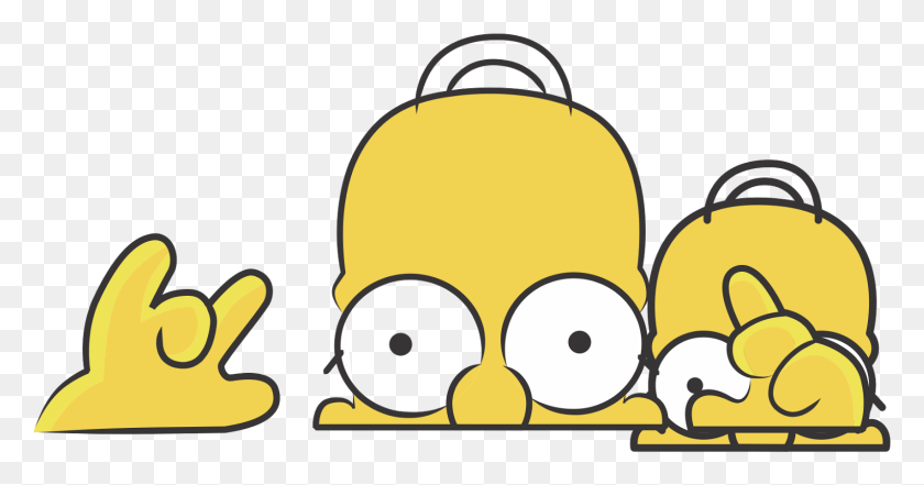 1525x746 The Simpsons Logo Vector Simpsons, Light, Bag HD PNG Download