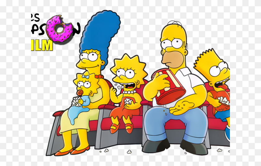641x474 Los Simpsons En El Cine Png / Los Simpsons En El Cine Png