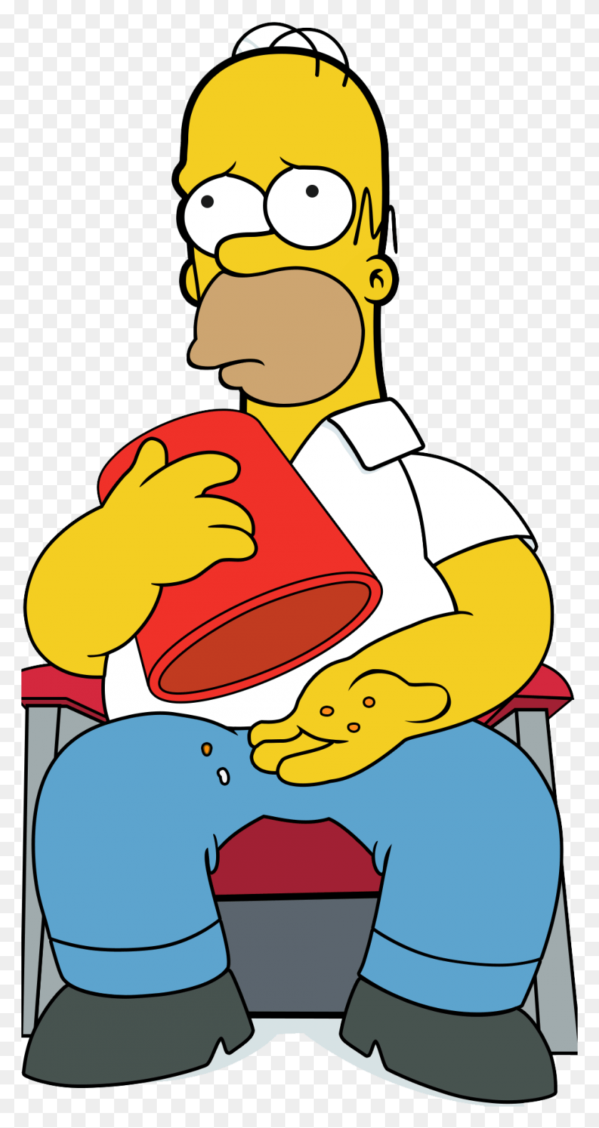 960x1873 The Simpsons Movie Clipart Simpsons Movie, Smelling, Washing, Laundry HD PNG Download
