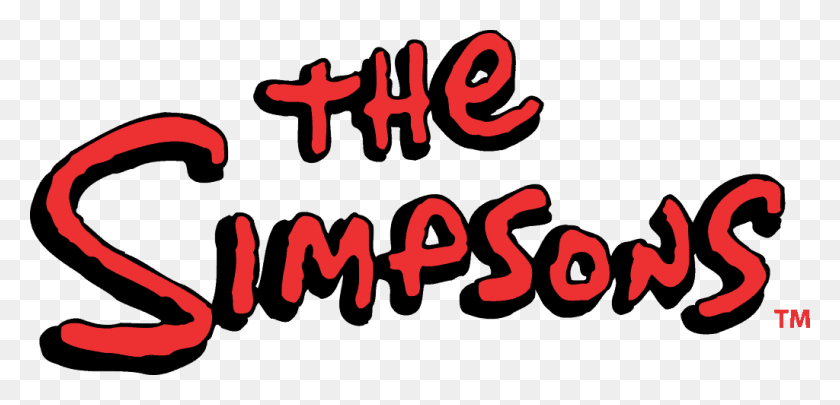 1024x454 The Simpsons Simpsons Name, Text, Alphabet, Number HD PNG Download