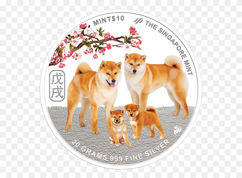 565x560 The Singapore Mint Singapore Mint Dog, Pet, Canine, Animal HD PNG Download
