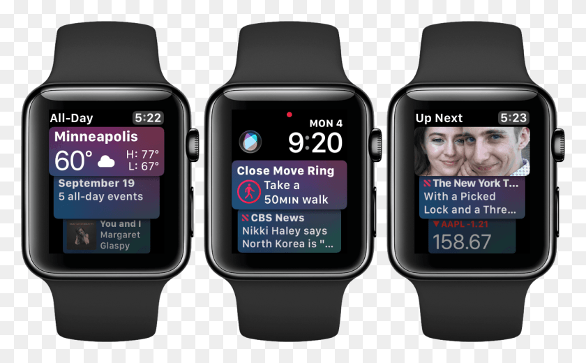 1283x758 The Siri Watch Face Apple Watch 4 Workout, Wristwatch, Digital Watch, Person HD PNG Download