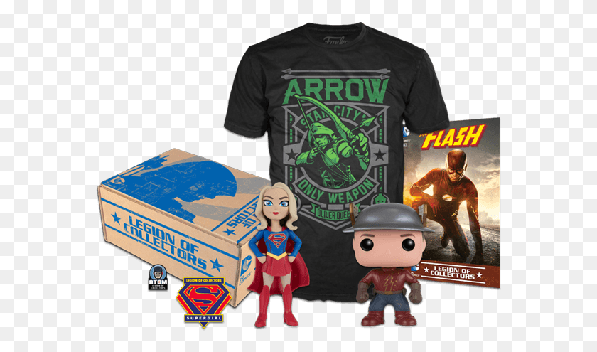 571x435 The Site39s Blog Also Went On To Reveal Funko39s New Dc Legion Of Collectors Arrow, Clothing, Apparel, Person HD PNG Download