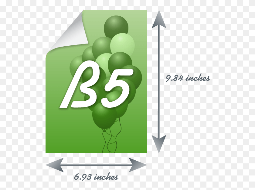 544x568 The Size Of B5 Is B5 Paper Size In Cm, Number, Symbol, Text HD PNG Download